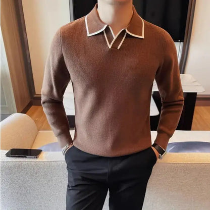 Men Winter British Style Sweater