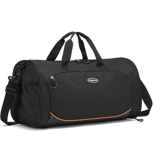TUGUAN Gym Bag – Waterproof 900D Polyester Duffel with Wet Pocket, Shoe Compartment & Adjustable Strap for Travel, Sports & Fitness