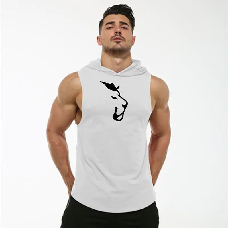 Hooded Sleeveless Men's Vest - Simply Great Gear