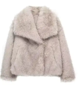 Women Winter Faux Fur Jacket