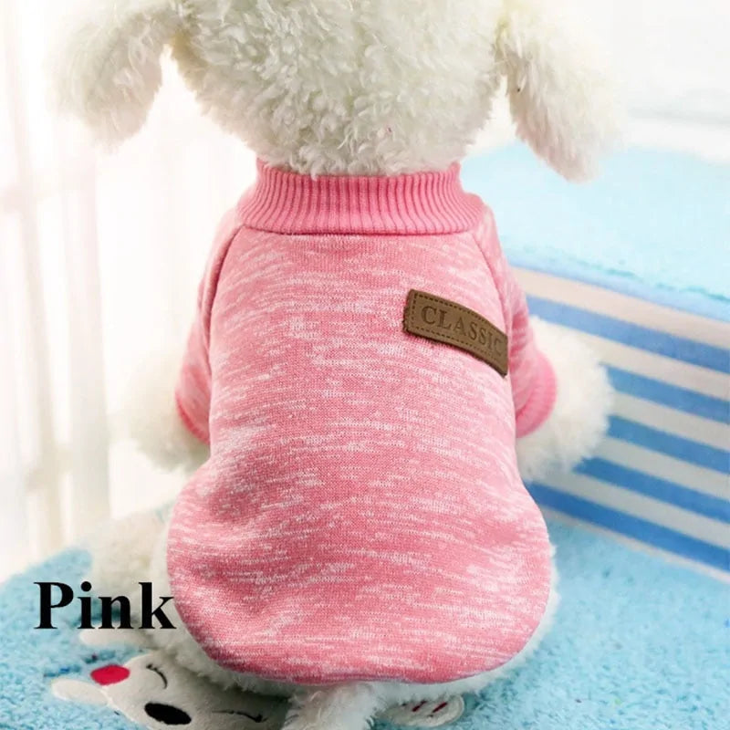 Classic Warm Puppy Pet Cat Winter Fashion Clothes - Simply Great Gear