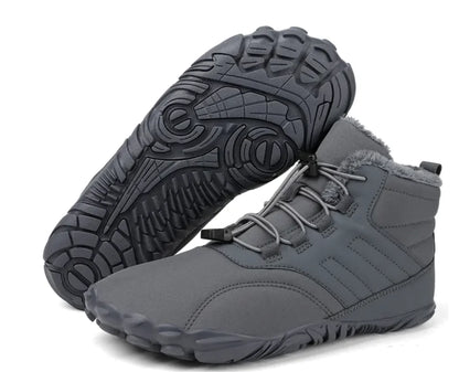 Men Arctic Steps Winter Bare Foot Shoes