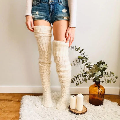 Women Winter Knee Socks