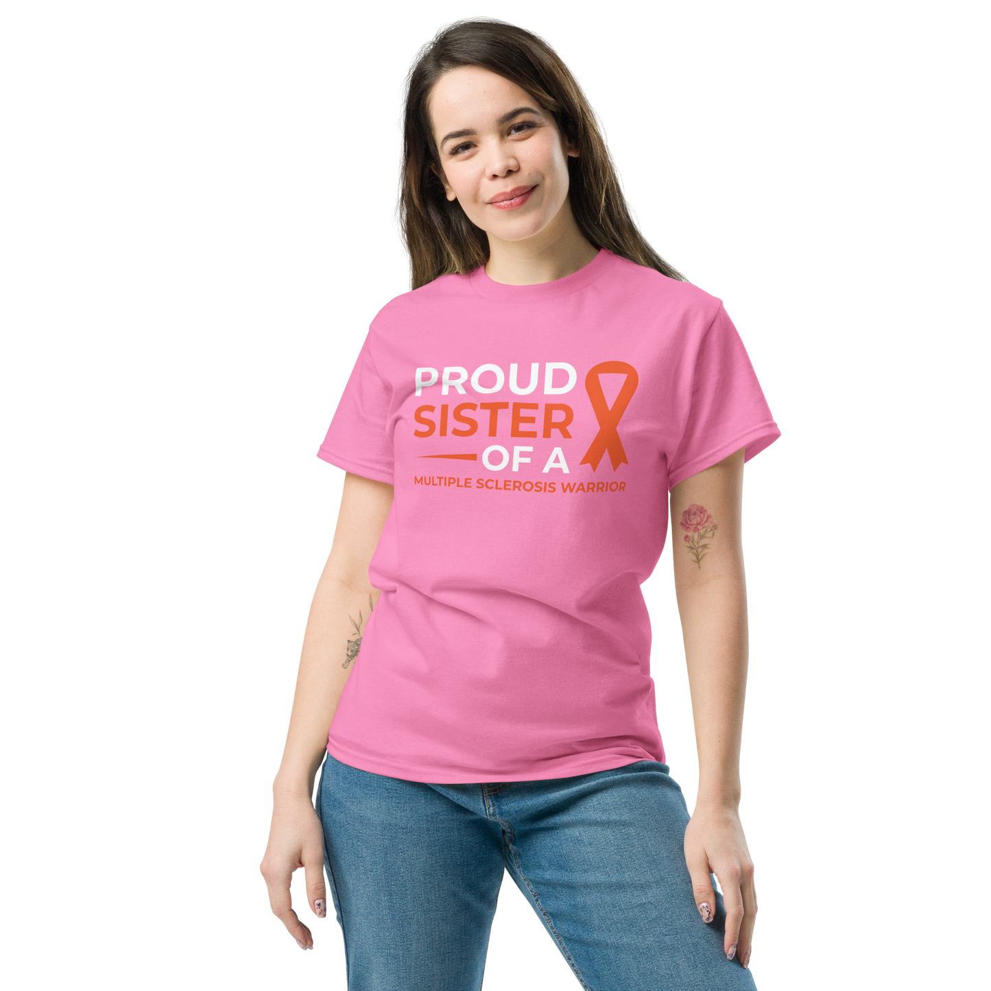 MS Awareness Proud Sister T-Shirt - Simply Great Gear