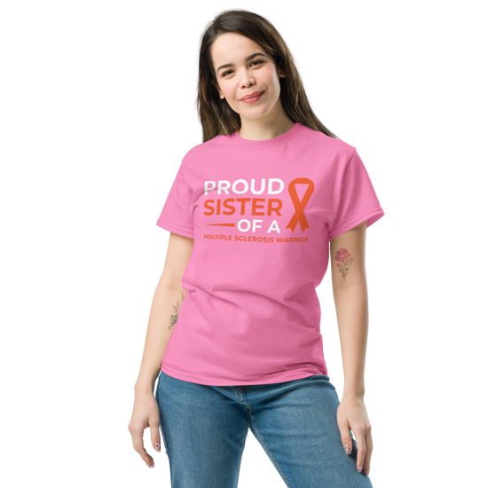 MS Awareness Proud Sister T-Shirt - Simply Great Gear