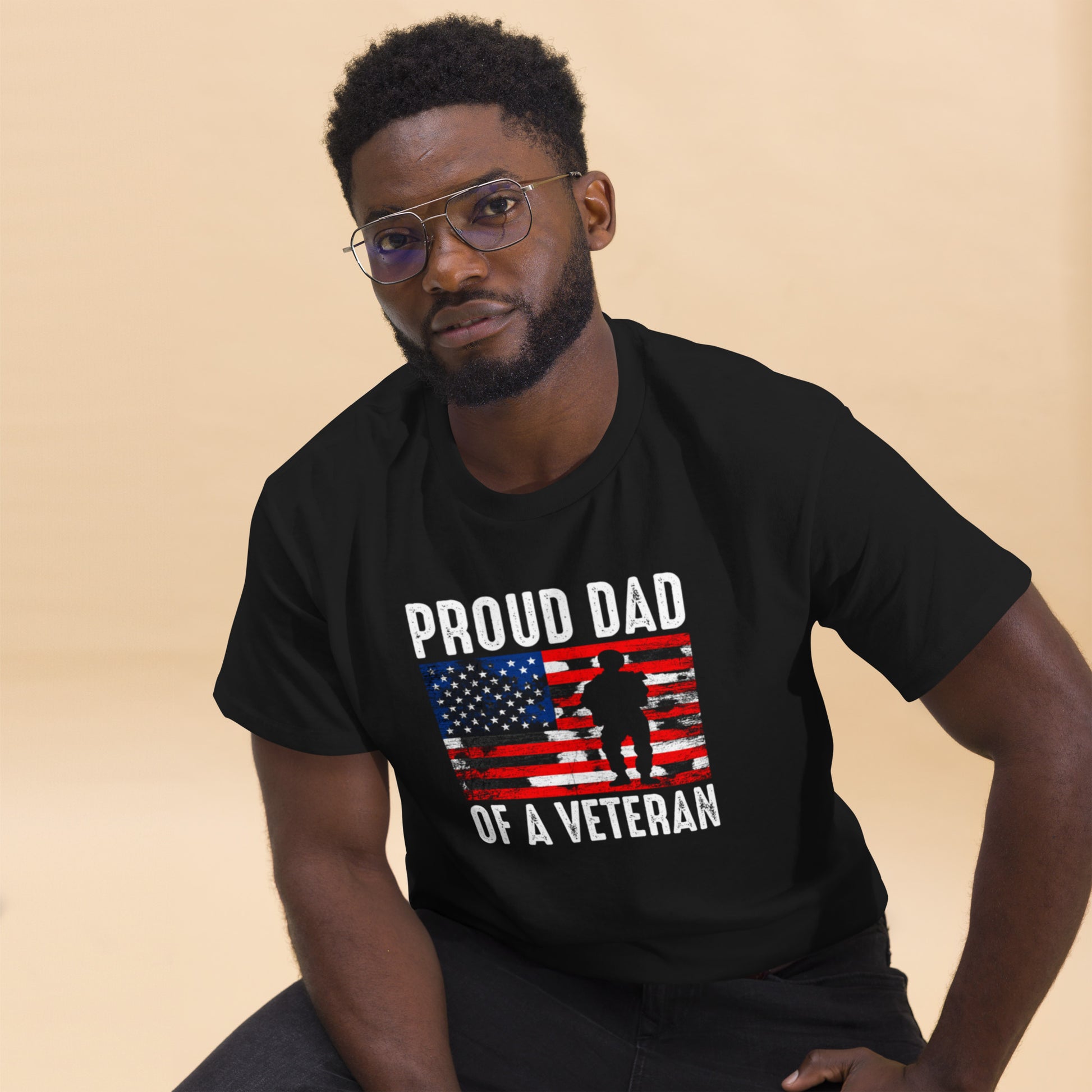 Proud Dad of a Veteran Tee - Simply Great Gear