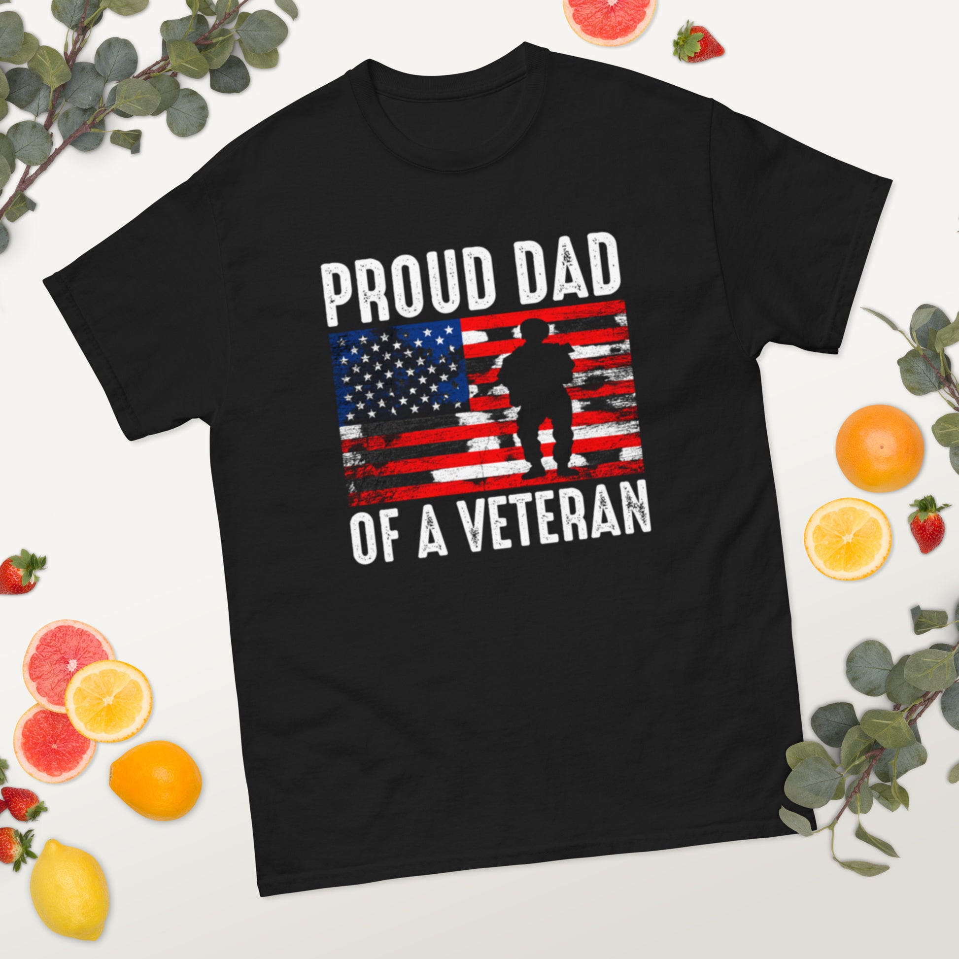 Proud Dad of a Veteran Tee - Simply Great Gear