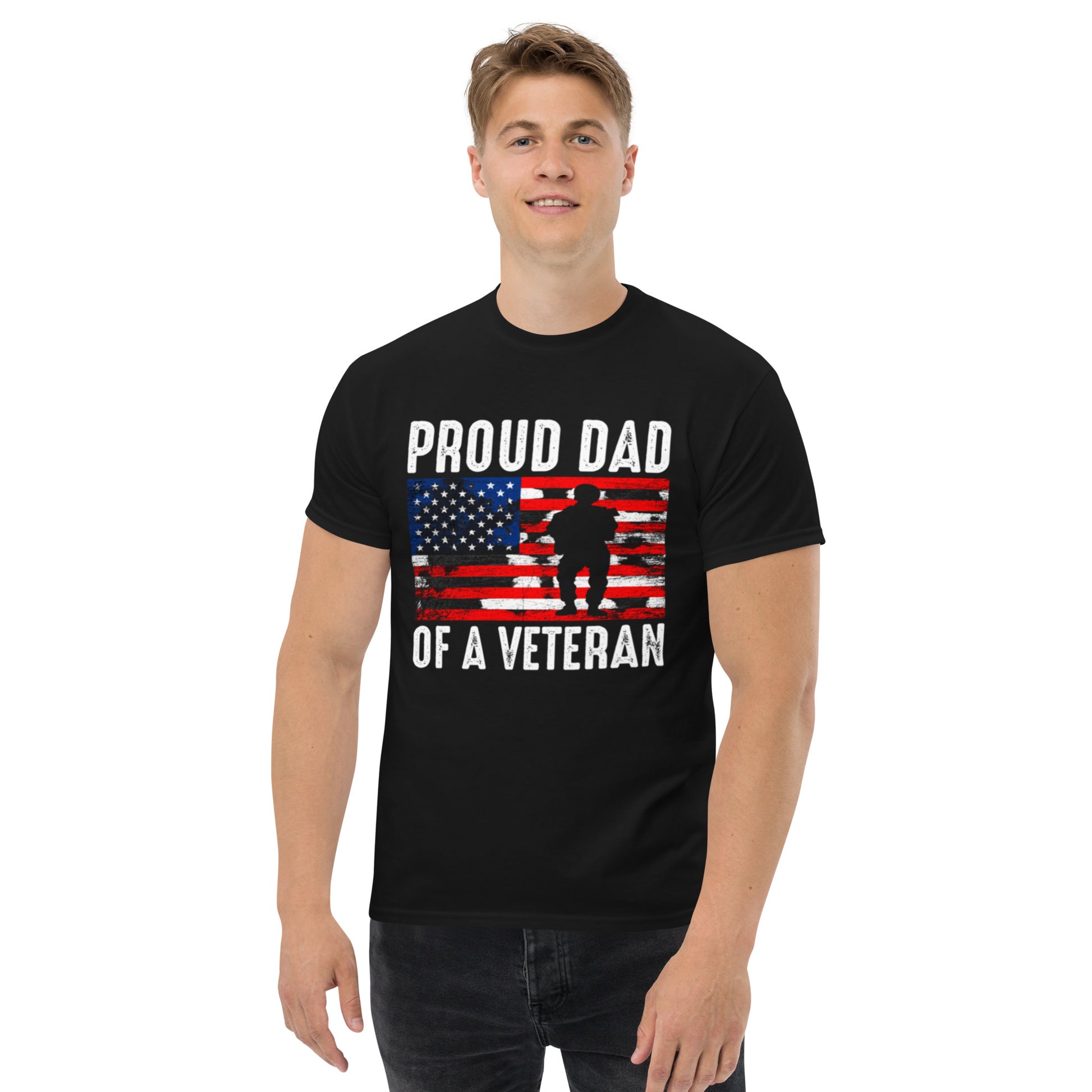 Proud Dad of a Veteran Tee - Simply Great Gear