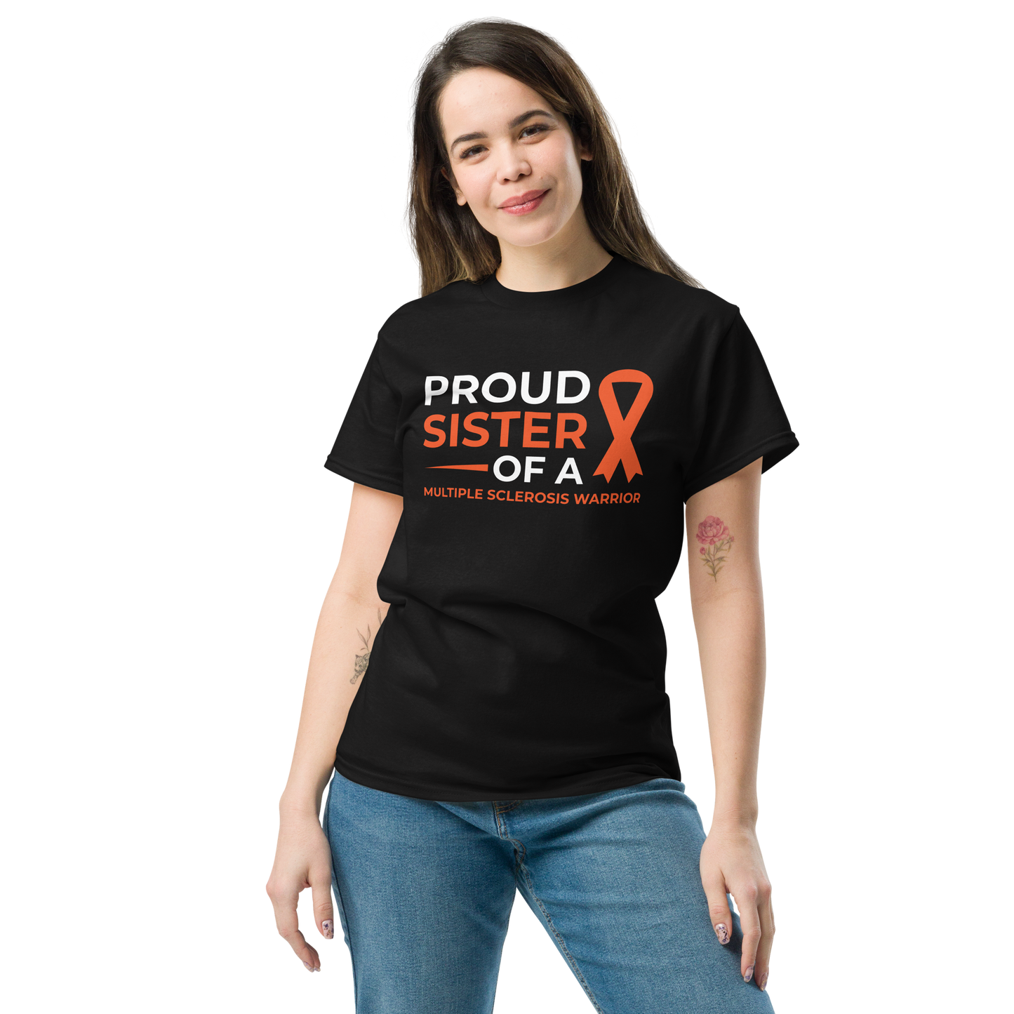 MS Awareness Proud Sister T-Shirt - Simply Great Gear