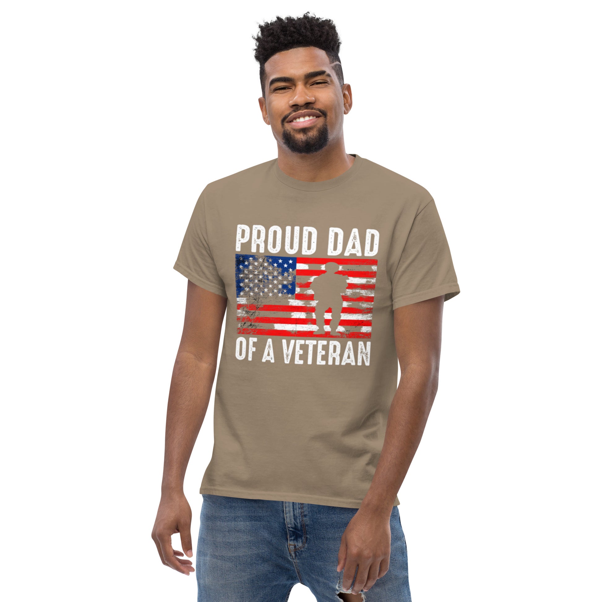 Proud Dad of a Veteran Tee - Simply Great Gear