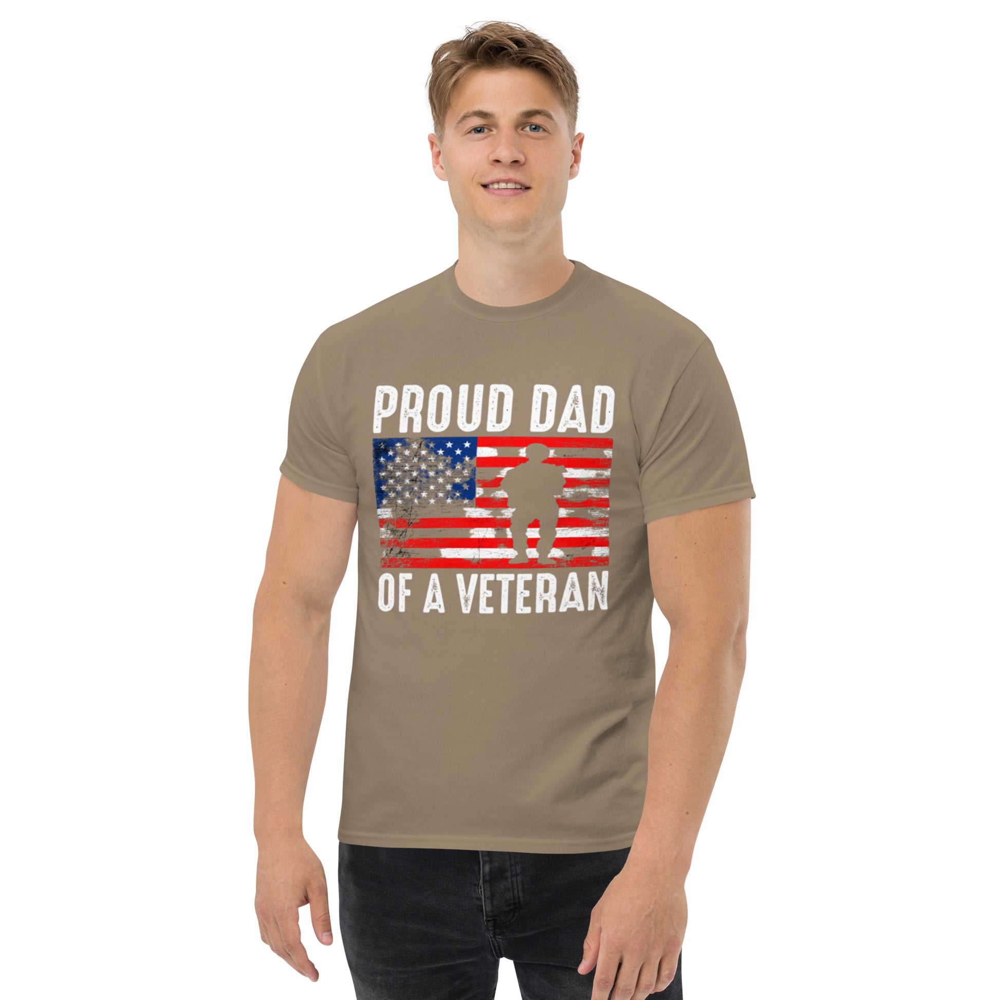 Proud Dad of a Veteran Tee - Simply Great Gear