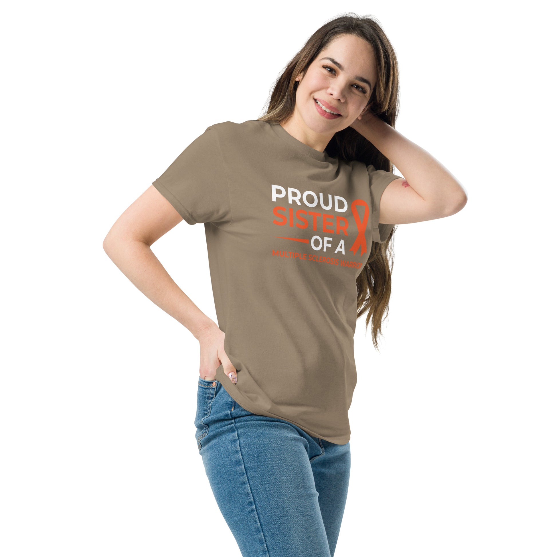 MS Awareness Proud Sister T-Shirt - Simply Great Gear