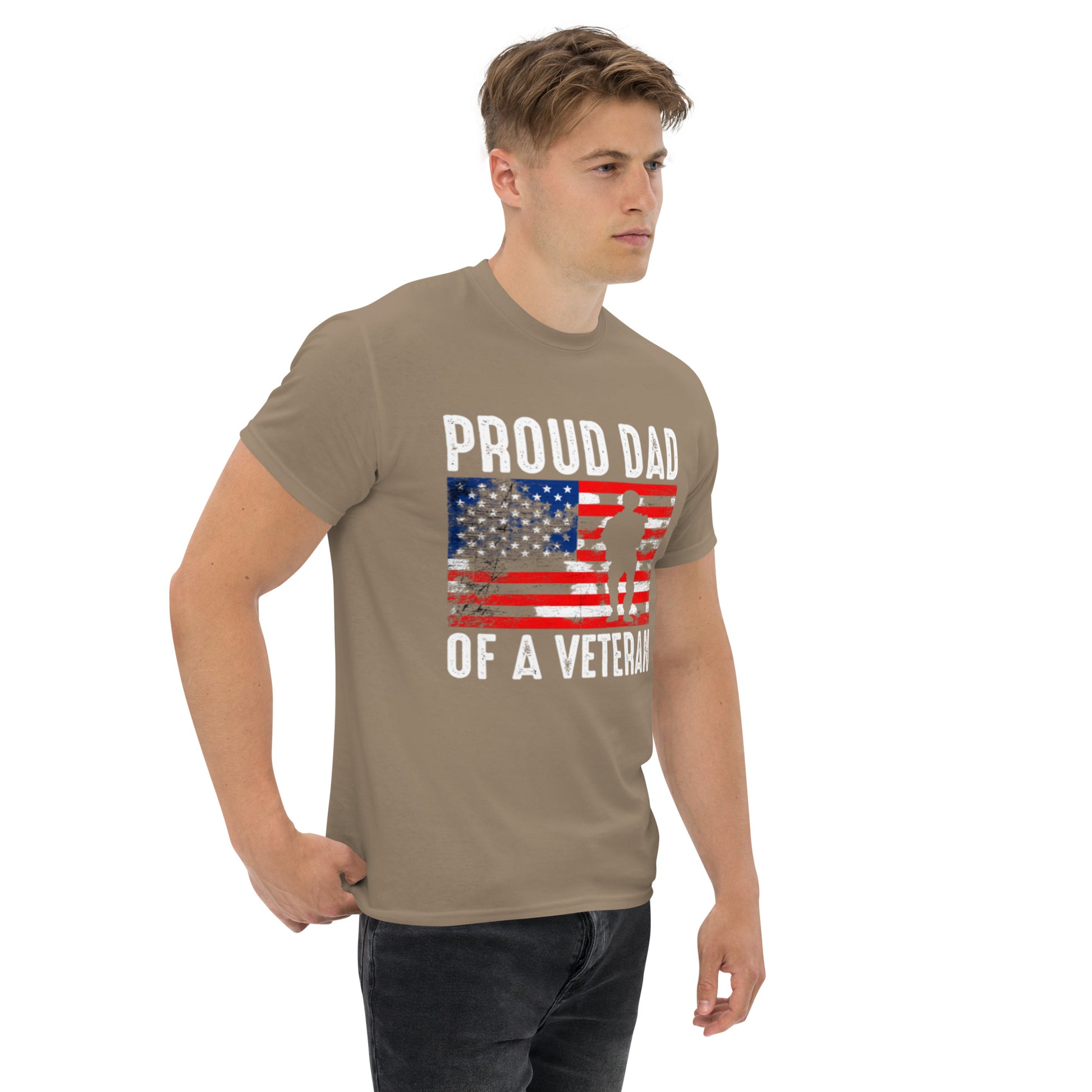 Proud Dad of a Veteran Tee - Simply Great Gear