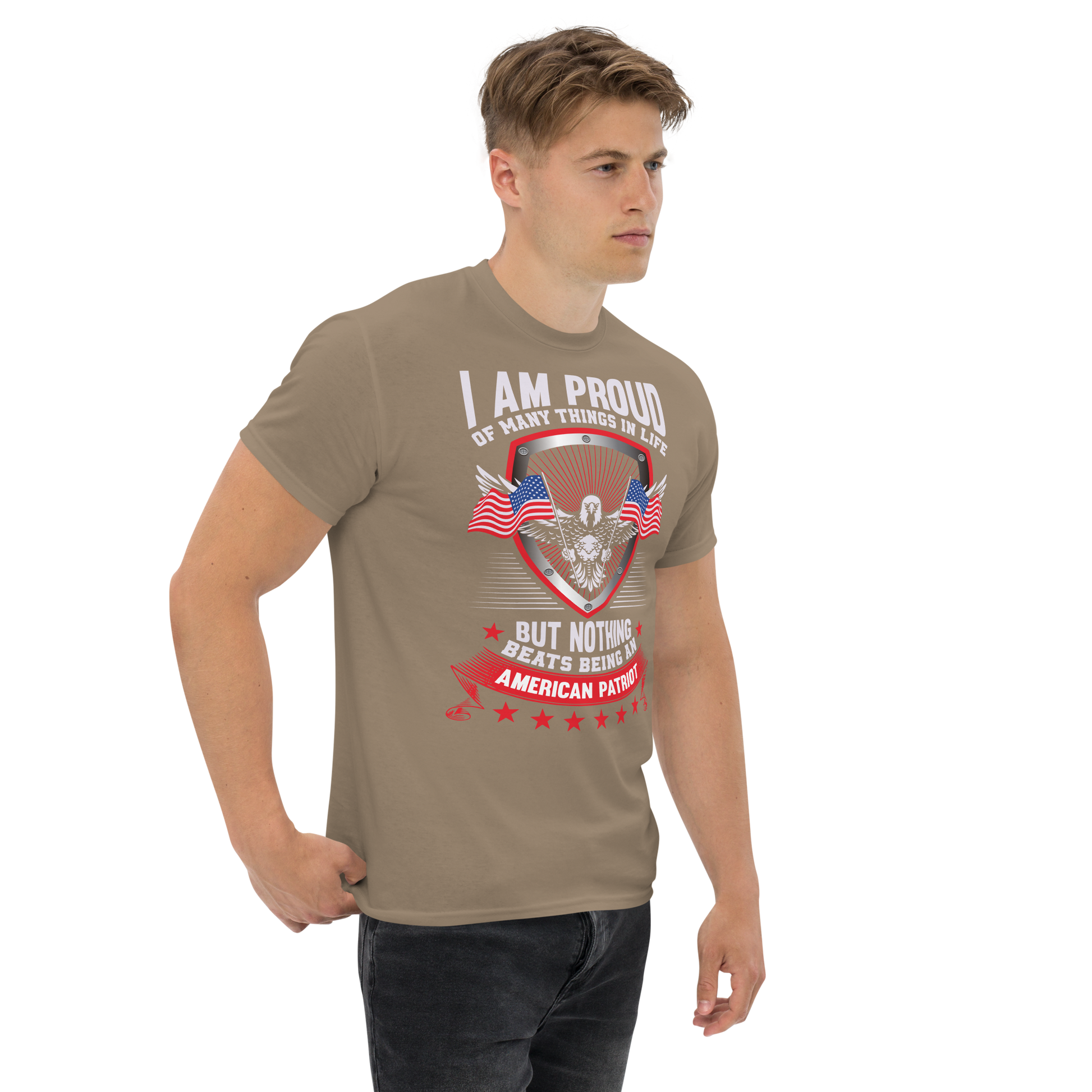 Proud Patriot Unisex classic tee - Simply Great Gear