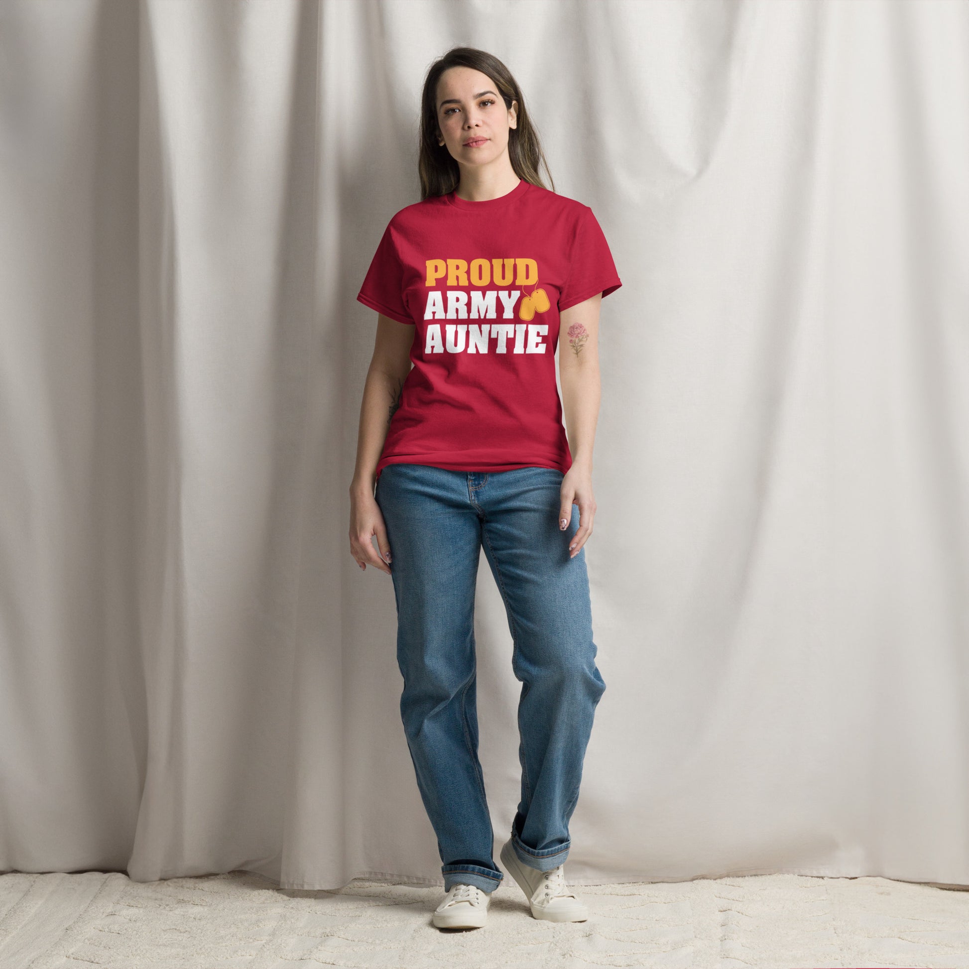 Proud Army Auntie Classic Tee - Simply Great Gear