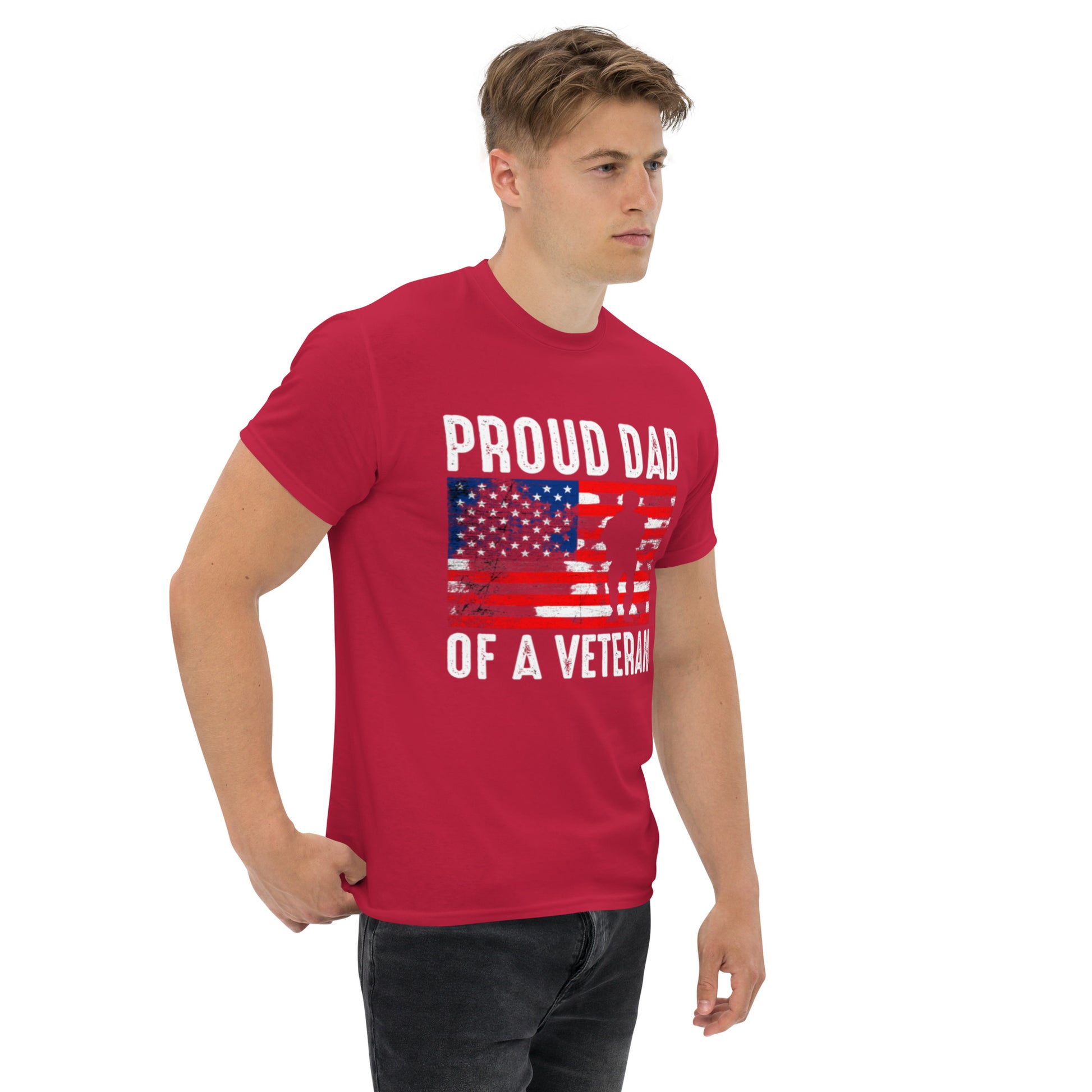 Proud Dad of a Veteran Tee - Simply Great Gear