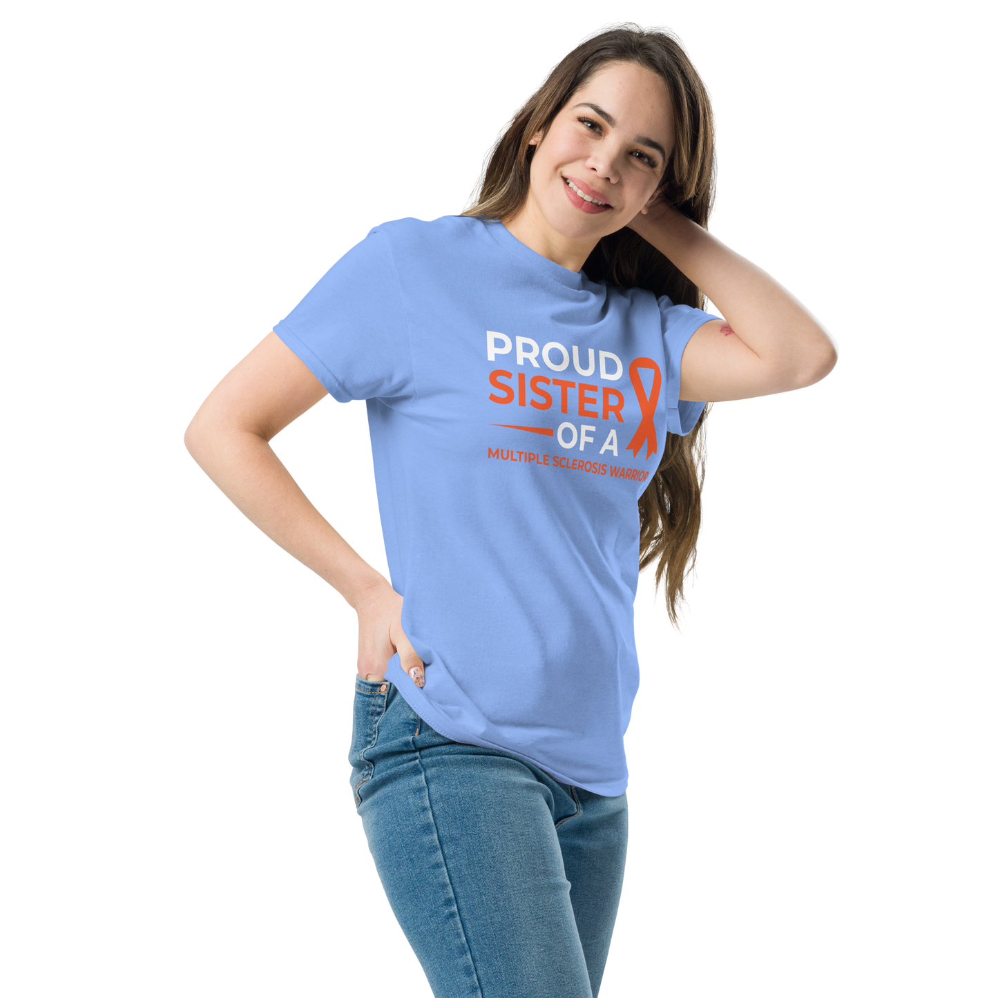 MS Awareness Proud Sister T-Shirt - Simply Great Gear