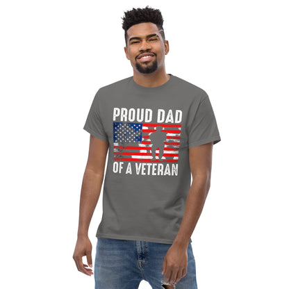 Proud Dad of a Veteran Tee - Simply Great Gear