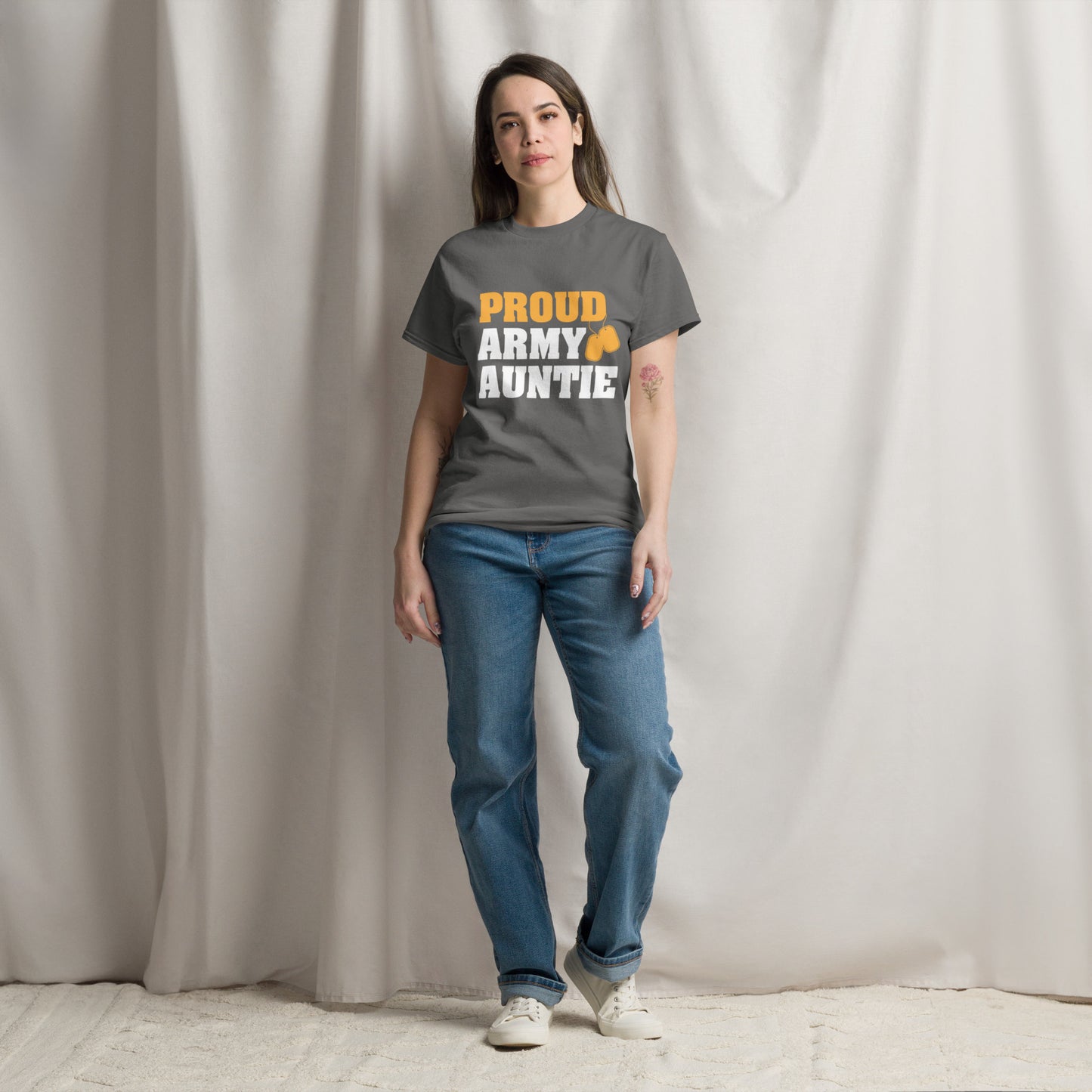 Proud Army Auntie Classic Tee - Simply Great Gear