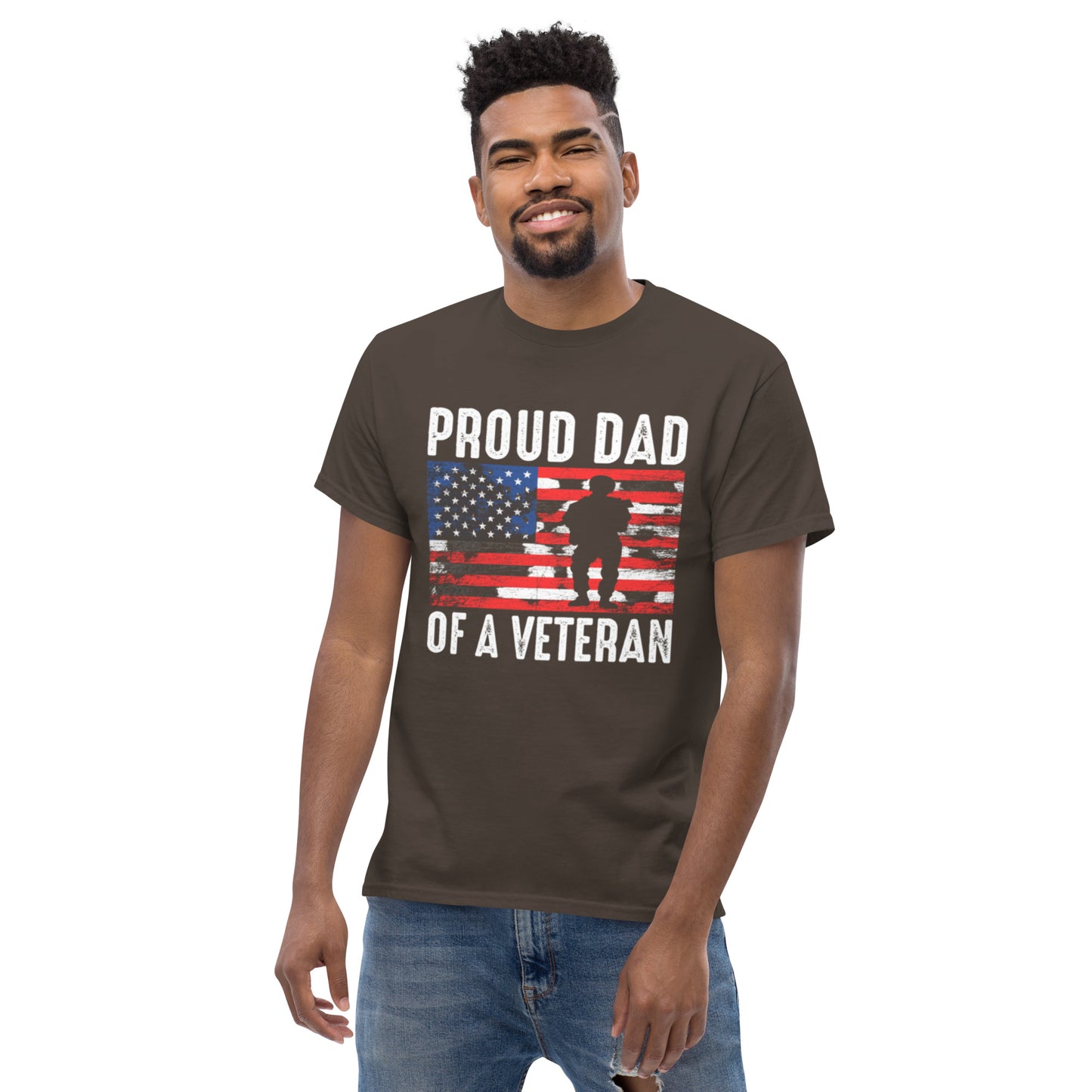 Proud Dad of a Veteran Tee - Simply Great Gear