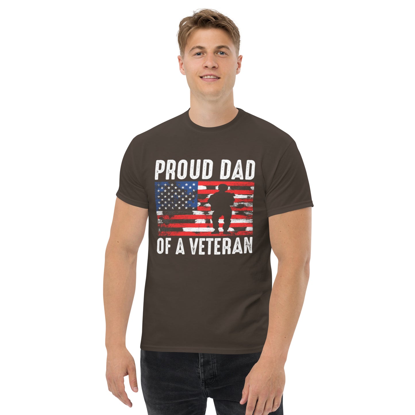 Proud Dad of a Veteran Tee - Simply Great Gear