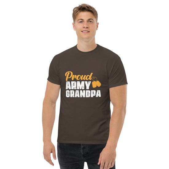 Proud Army Grandpa Classic Tee - Simply Great Gear