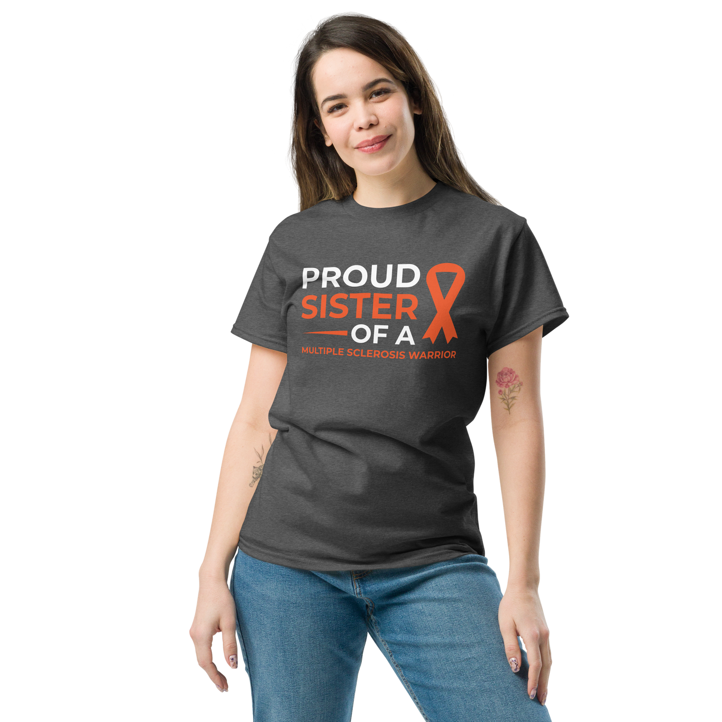 MS Awareness Proud Sister T-Shirt - Simply Great Gear