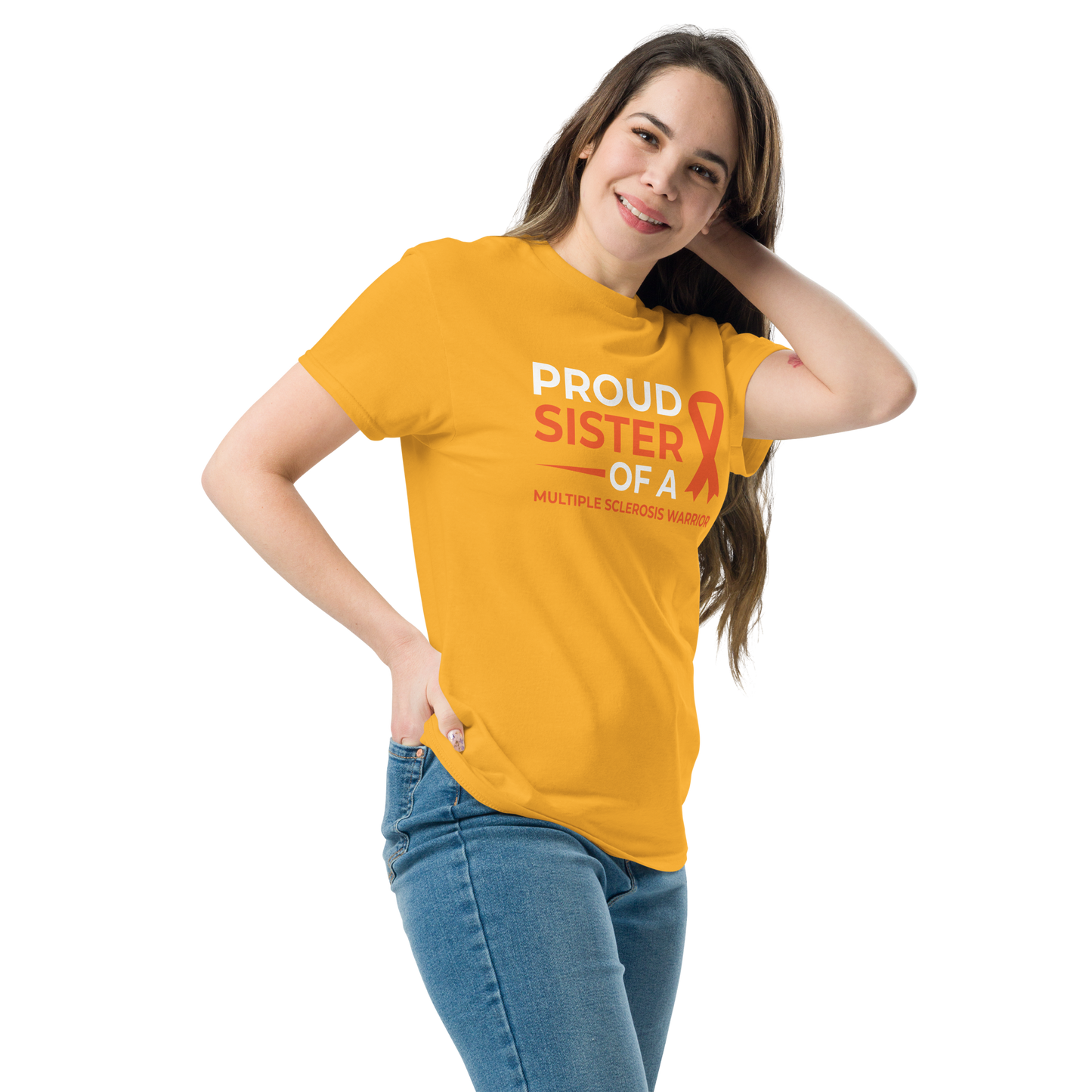 MS Awareness Proud Sister T-Shirt - Simply Great Gear