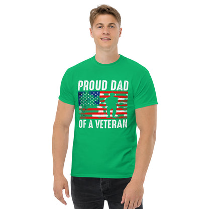 Proud Dad of a Veteran Tee - Simply Great Gear