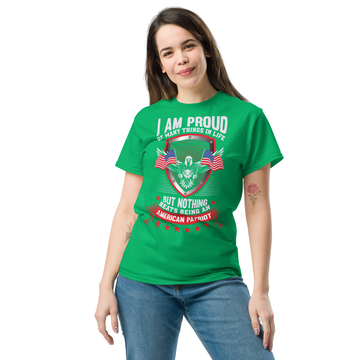 Proud Patriot Unisex classic tee - Simply Great Gear