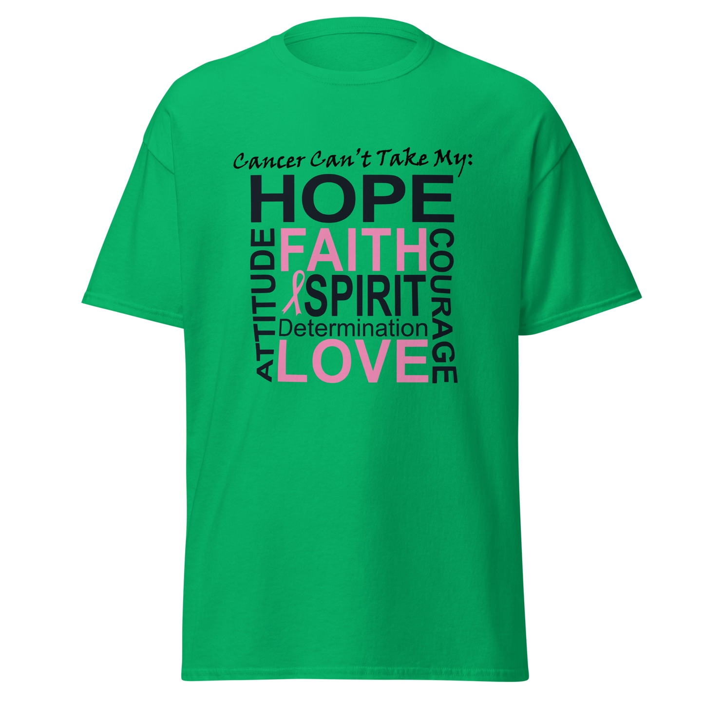 Breast Cancer Awareness Hope & Faith Classic Tee