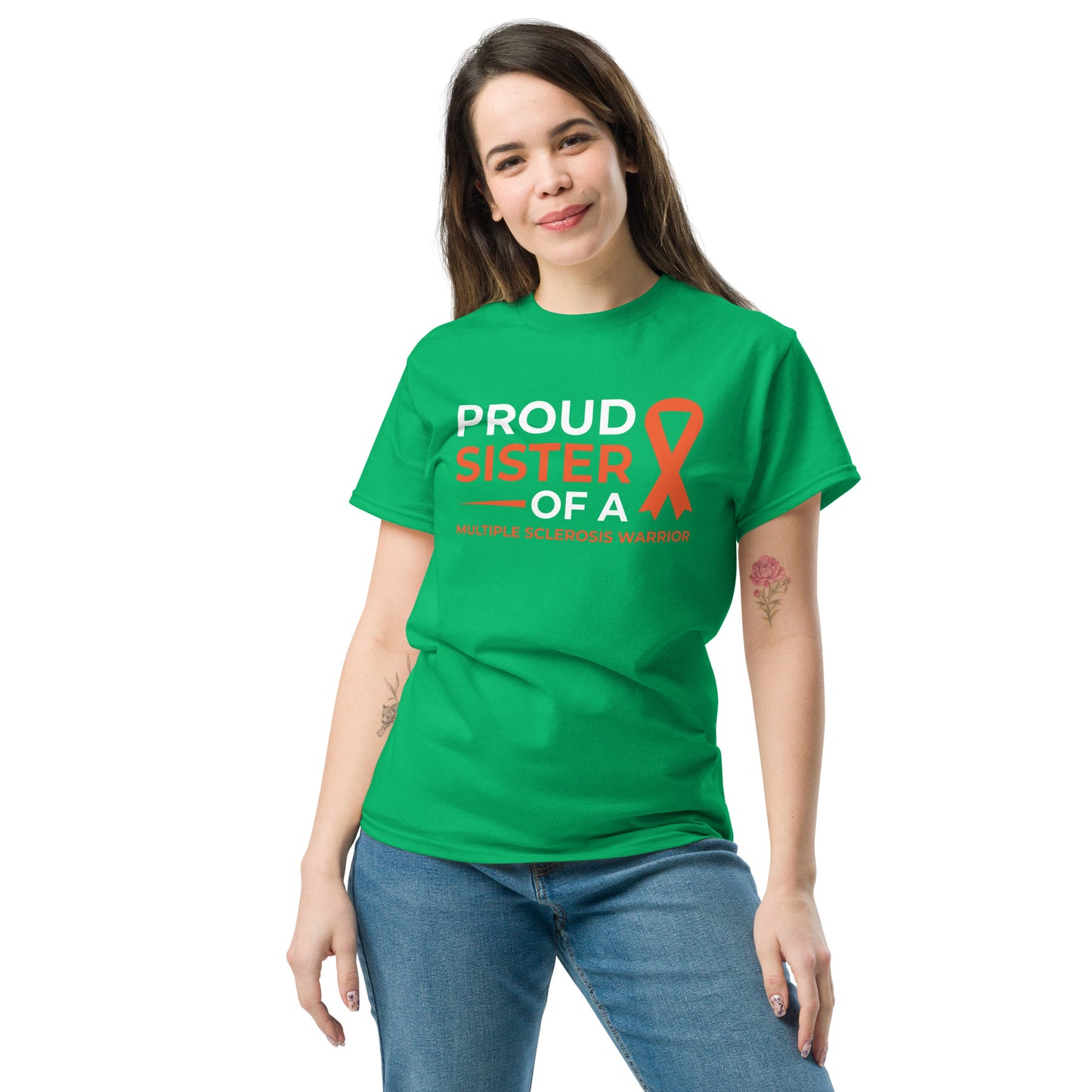 MS Awareness Proud Sister T-Shirt - Simply Great Gear