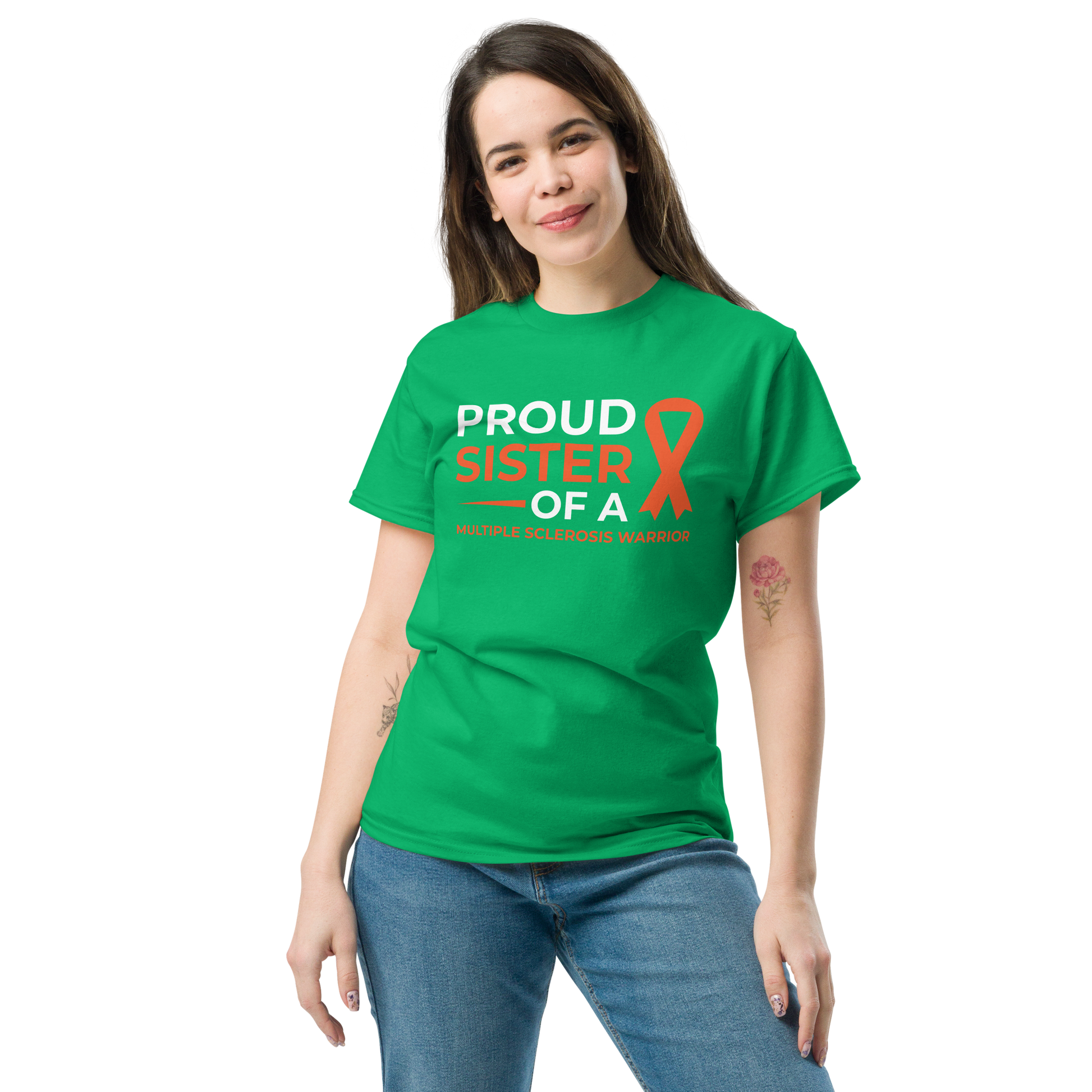 MS Awareness Proud Sister T-Shirt - Simply Great Gear