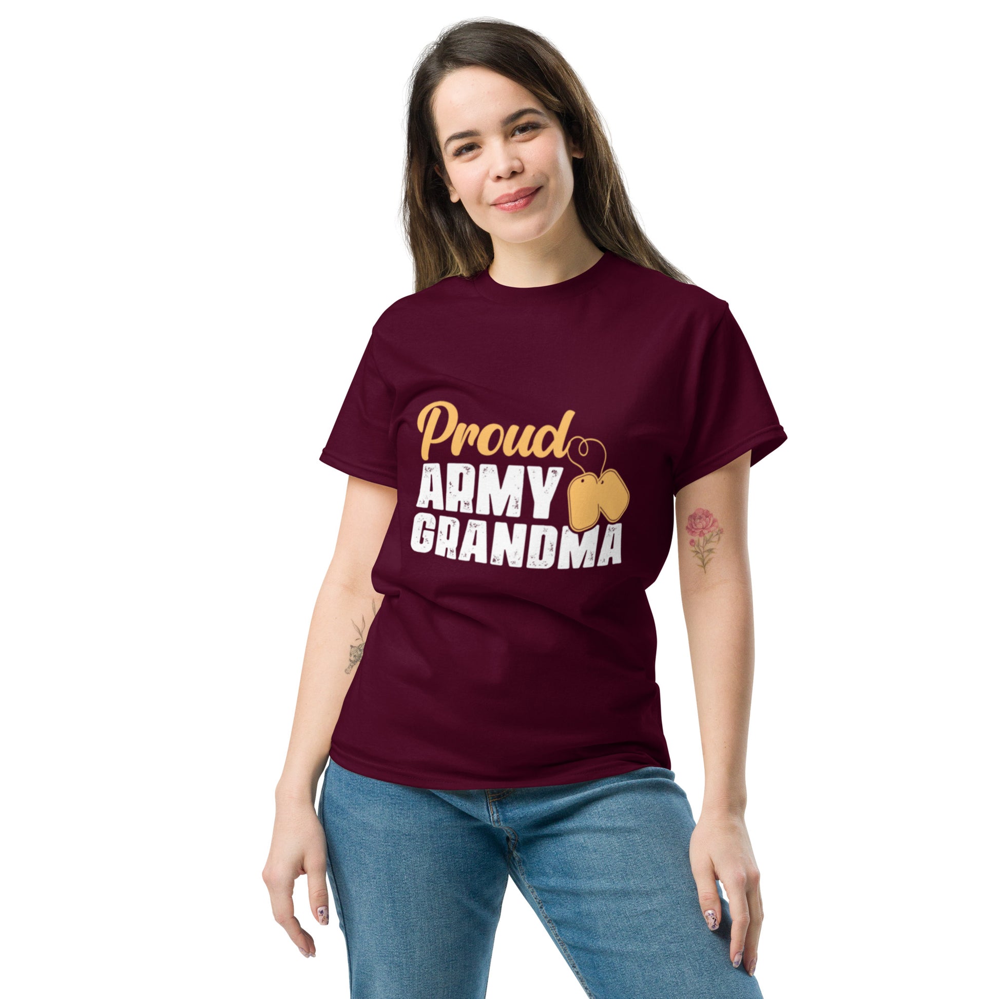 Proud Army Grandma Classic Tee - Simply Great Gear