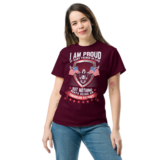 Proud Patriot Unisex classic tee - Simply Great Gear