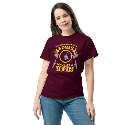 Woman DD214 classic tee - Simply Great Gear