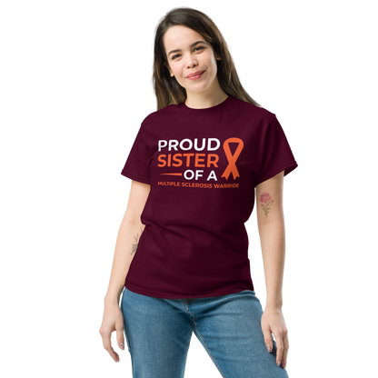 MS Awareness Proud Sister T-Shirt - Simply Great Gear