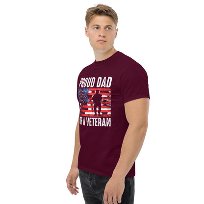 Proud Dad of a Veteran Tee - Simply Great Gear