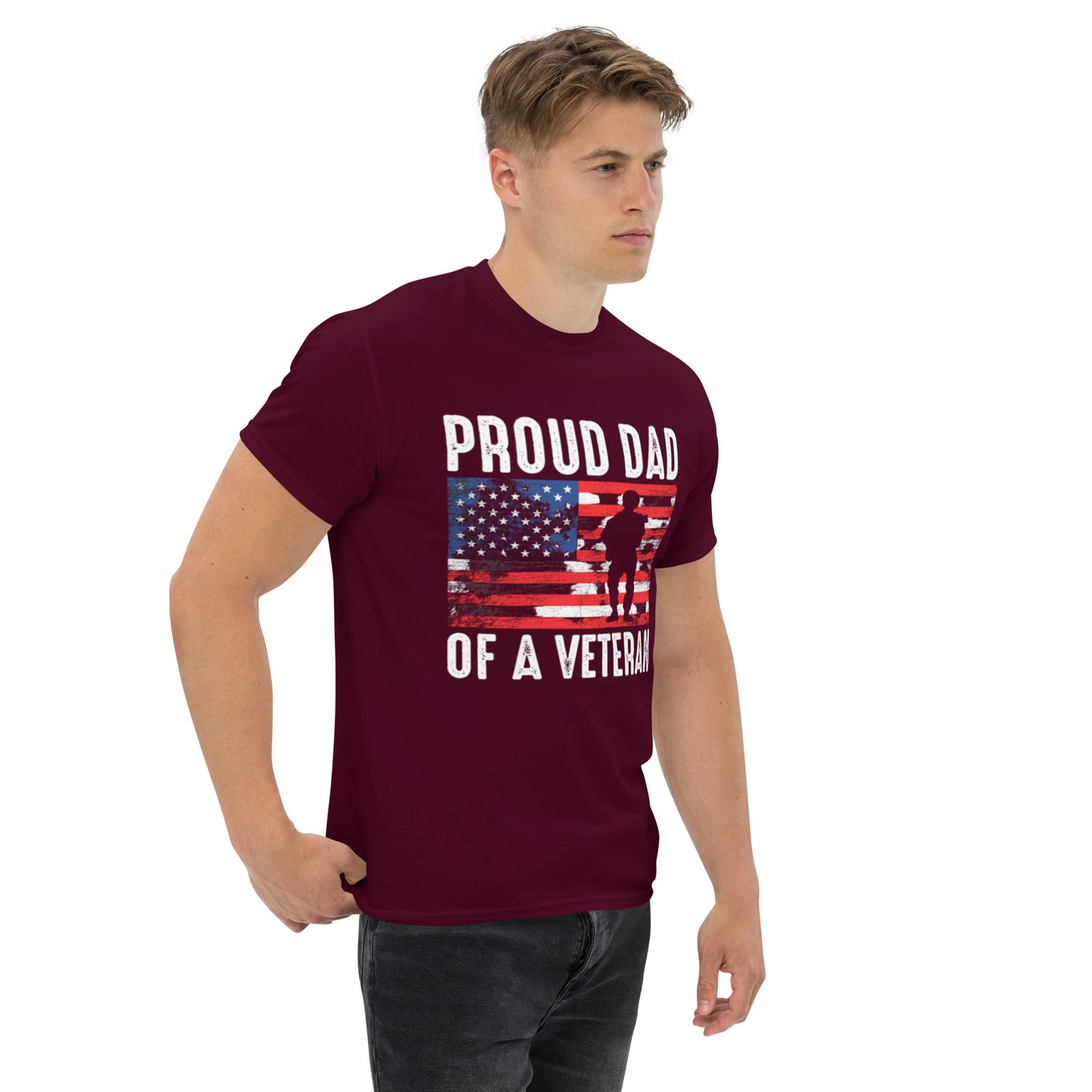 Proud Dad of a Veteran Tee - Simply Great Gear