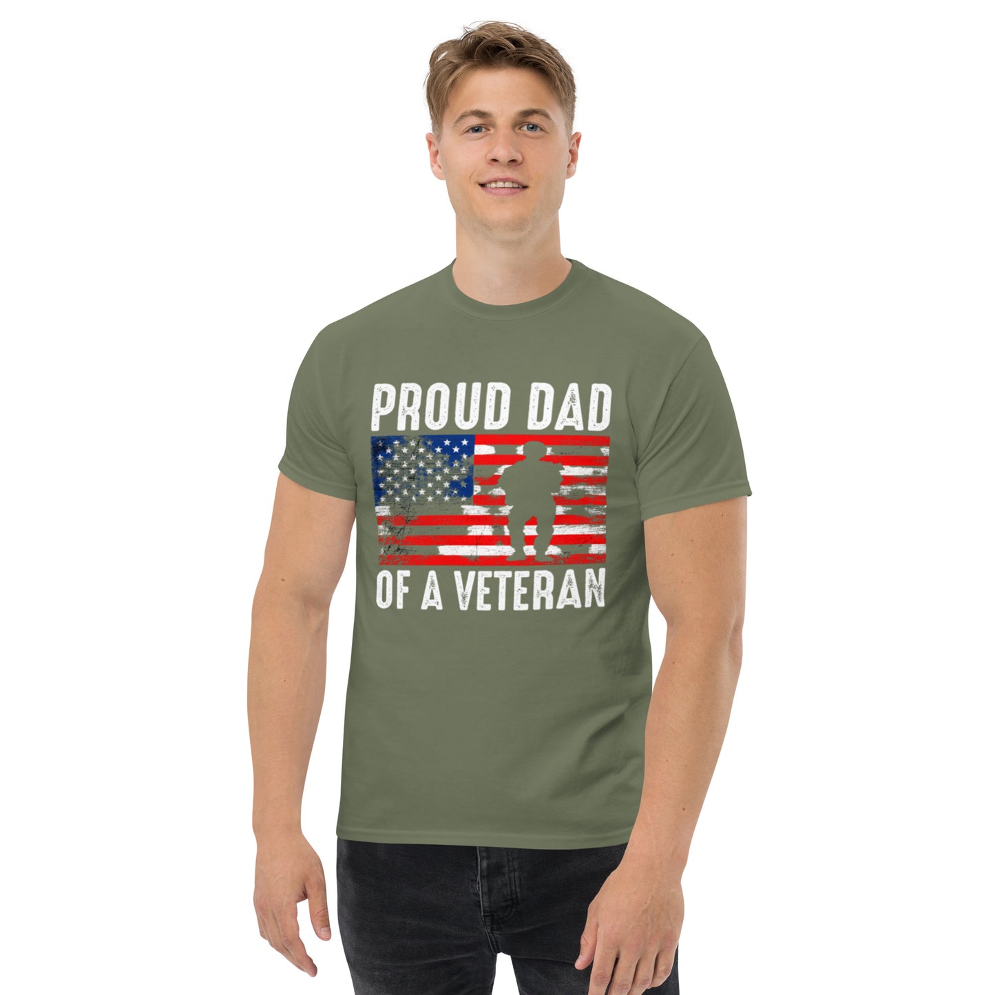 Proud Dad of a Veteran Tee - Simply Great Gear