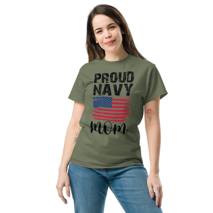 Proud Navy Mom Classic Tee - Simply Great Gear