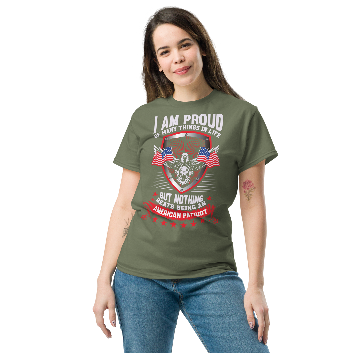 Proud Patriot Unisex classic tee - Simply Great Gear