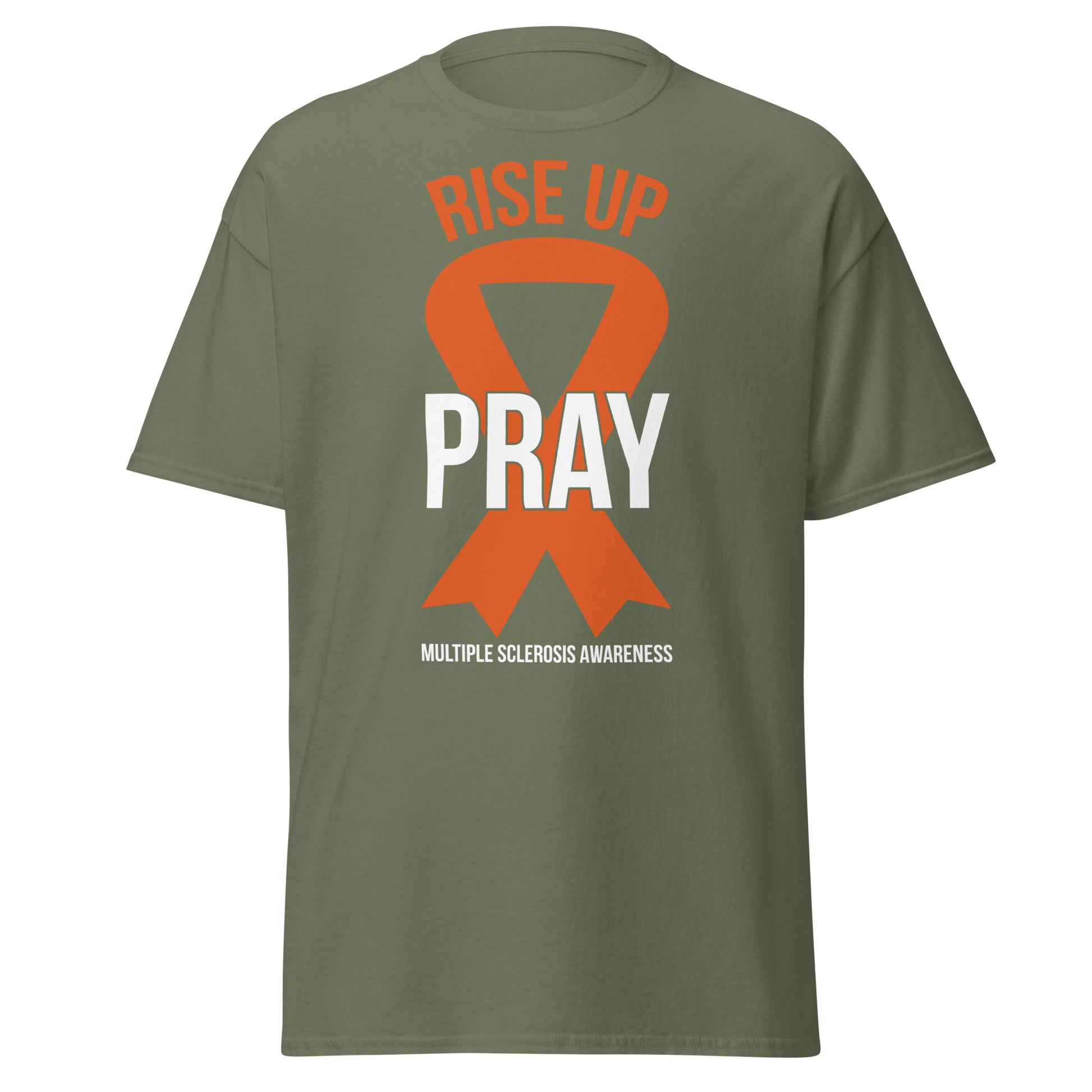 MS Awareness "Rise Up and Pray" T-Shirt - Simply Great Gear