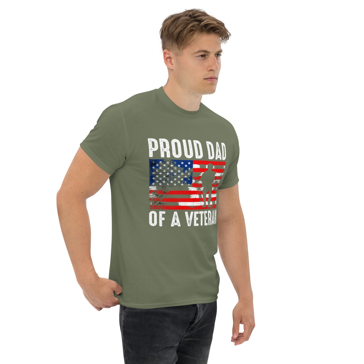 Proud Dad of a Veteran Tee - Simply Great Gear