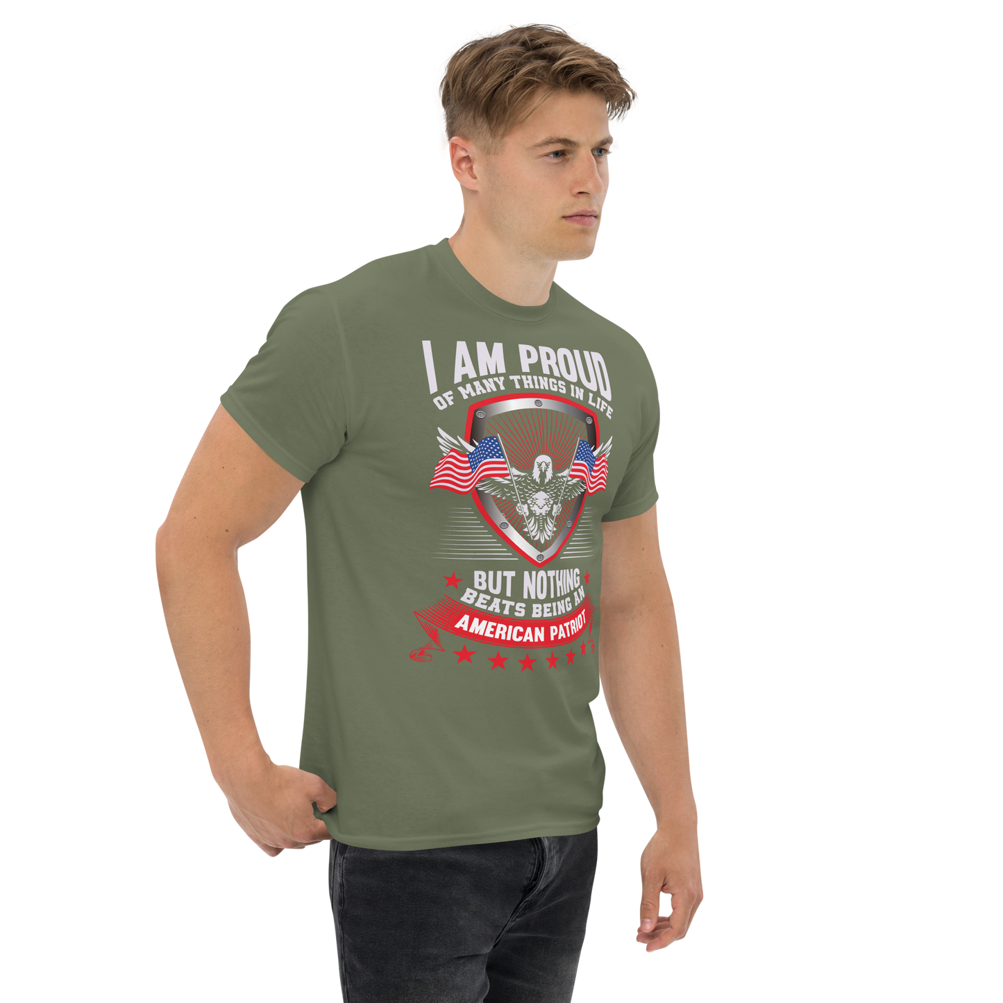 Proud Patriot Unisex classic tee - Simply Great Gear