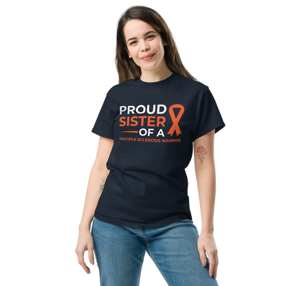 MS Awareness Proud Sister T-Shirt - Simply Great Gear