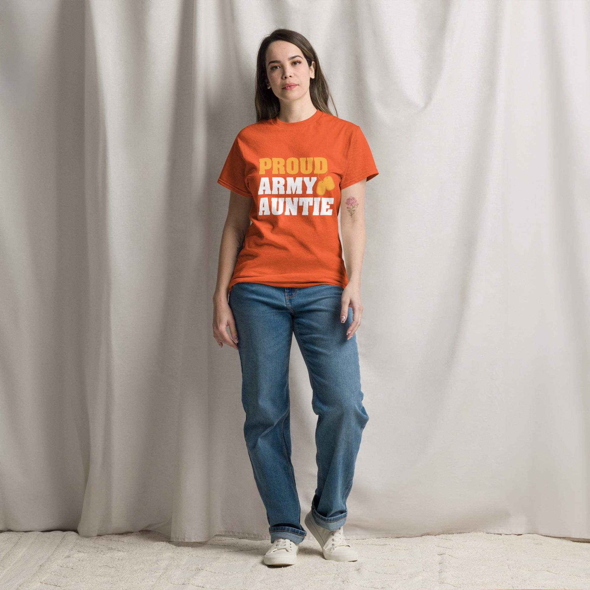 Proud Army Auntie Classic Tee - Simply Great Gear