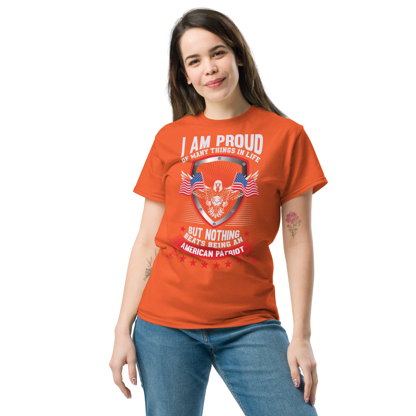 Proud Patriot Unisex classic tee - Simply Great Gear