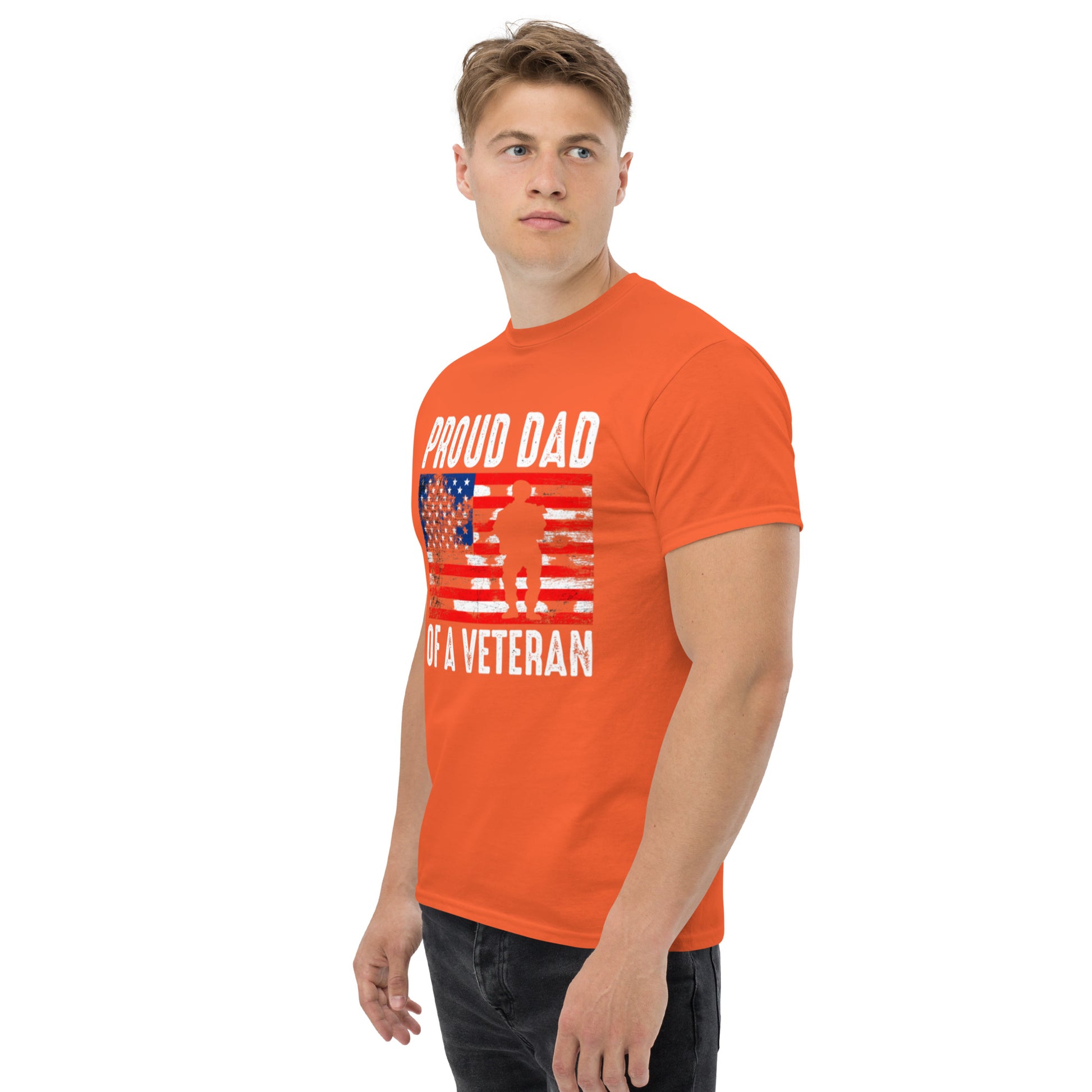 Proud Dad of a Veteran Tee - Simply Great Gear