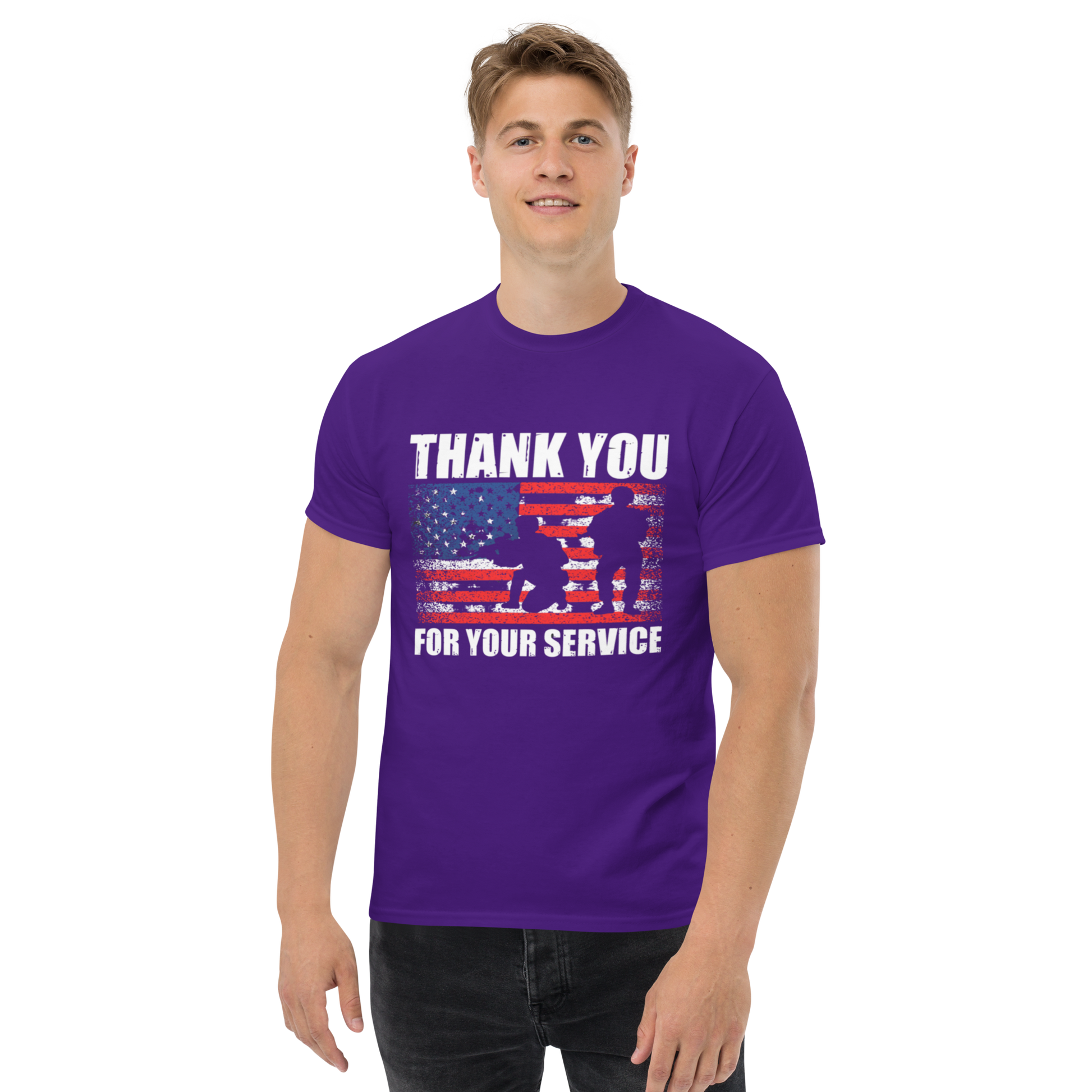 Thank You For Your Service Tee - Simply Great Gear